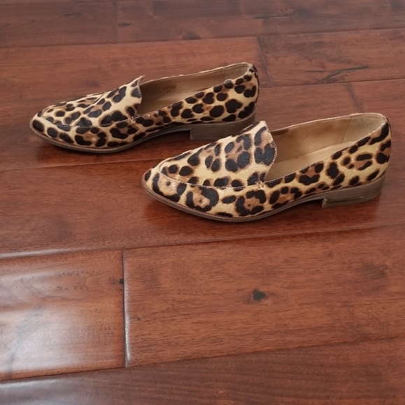 MADEWELL The "Frances" Loafer in Leopard Calf Hair - Size 7.5 - Picture 11 of 12